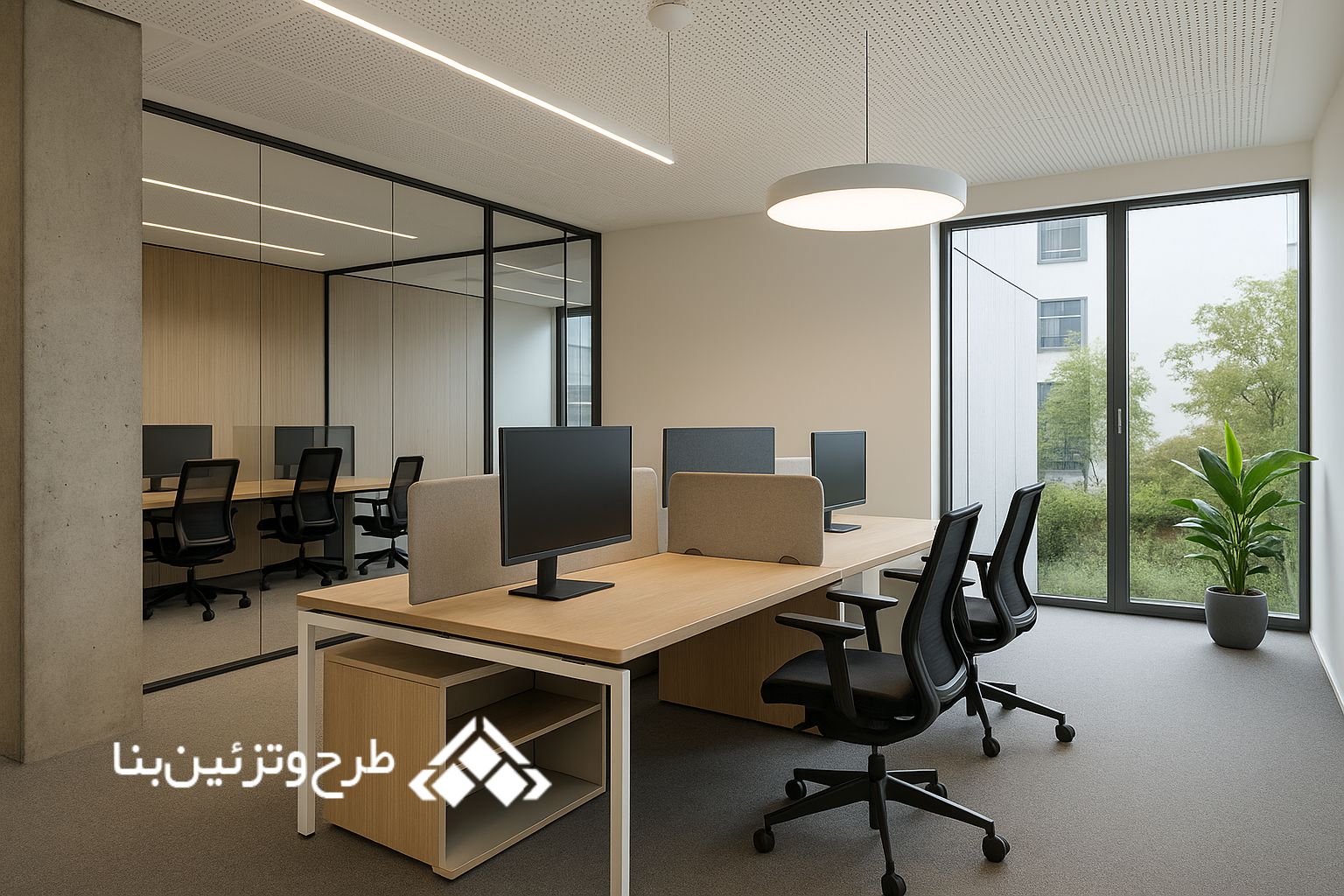 طراحی ساختمان اداری: راهنمای جامع
