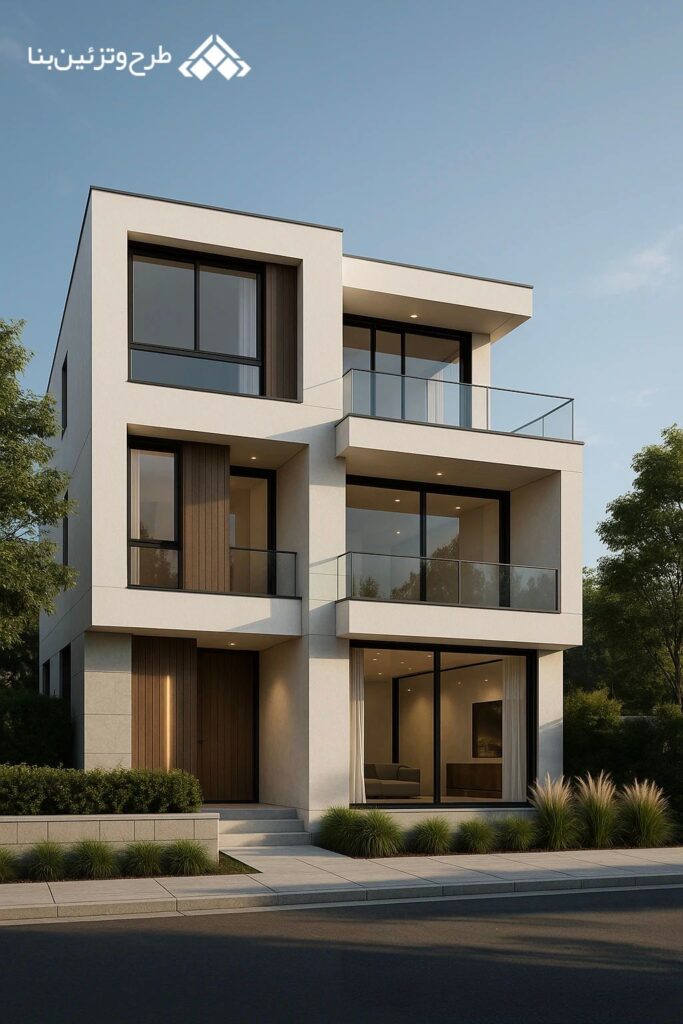 طراحی نمای مدرن