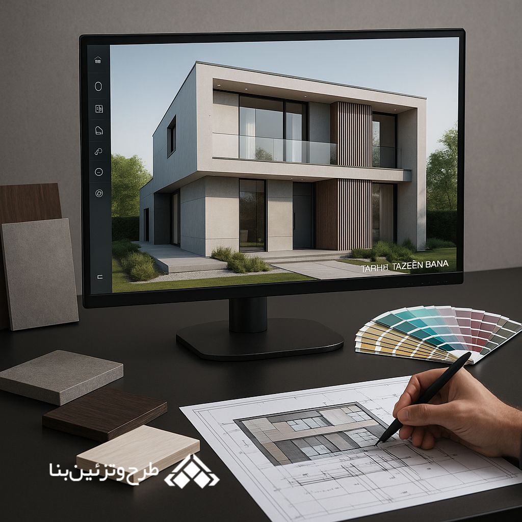 ایده نمای مدرن