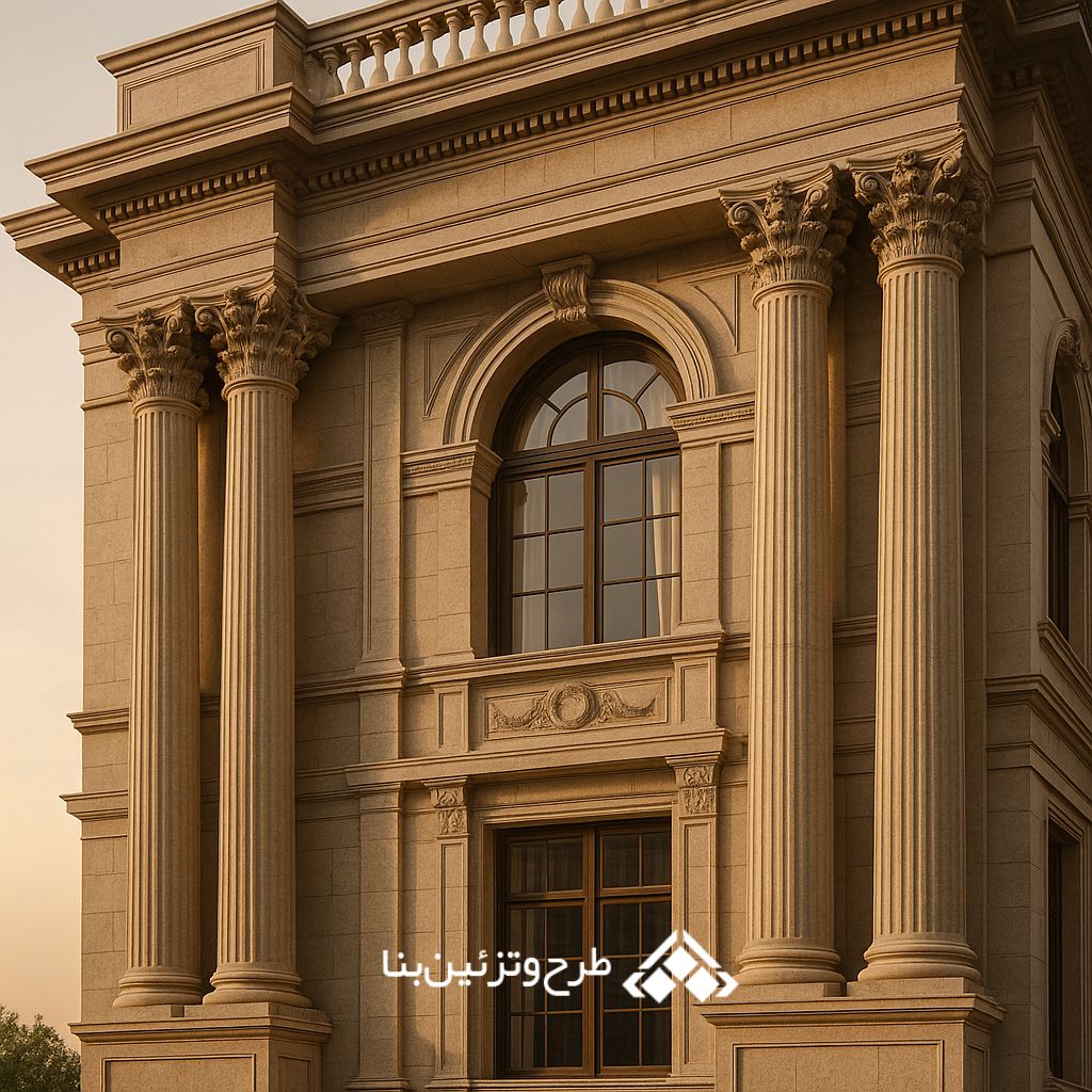 طراحی نمای کلاسیک