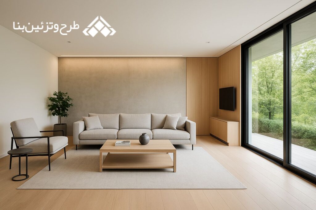 طراحی داخلی ساختمان مدرن 