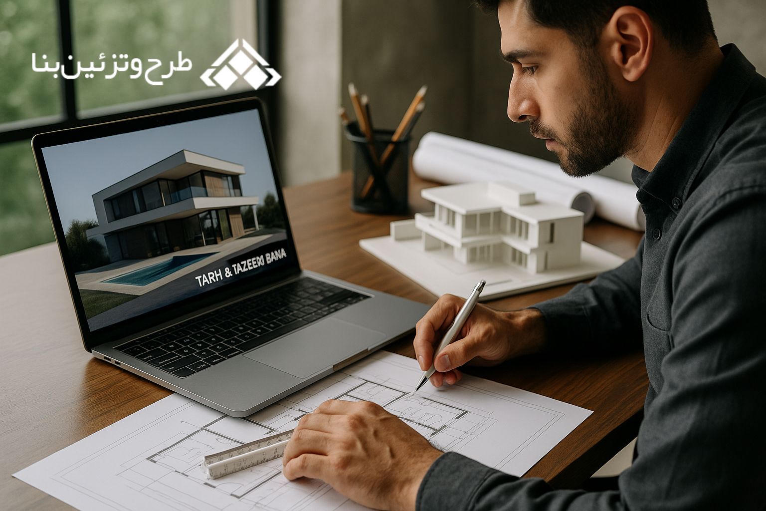 طراحی ویلای مدرن در ایران | راهنمای کامل ۲۰۲۵ از طرح و تزیین بنا